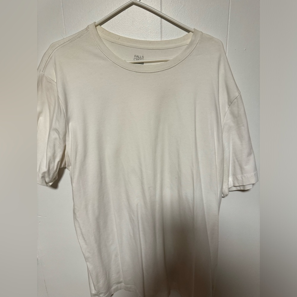 Plain white t shirt size XL